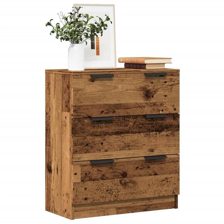 Dressoir Oud Houtkleurig | Tweedekansje | Landelijk, Huis en Inrichting, Kasten | Dressoirs, 50 tot 100 cm, 25 tot 50 cm, Nieuw