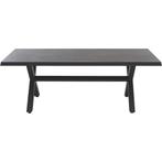 Siena Garden Sincro Eettafel 200x100cm mat antraciet / HPL -, Tuin en Terras, Ophalen of Verzenden, Nieuw