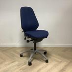 RH Logic 400/300 bureaustoel (extra hoog) , blauw - zwrt, Huis en Inrichting, Bureaustoelen, Gebruikt, Blauw, Ophalen of Verzenden