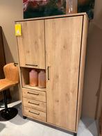 Handige opbergkast 170 cm hoog - Blank eiken-hout, Huis en Inrichting, Ophalen of Verzenden, Nieuw