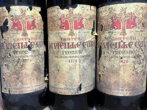 1979 Chateau La Vieille Cure - Fronsac - 6 Flessen (0.75, Verzamelen, Wijnen