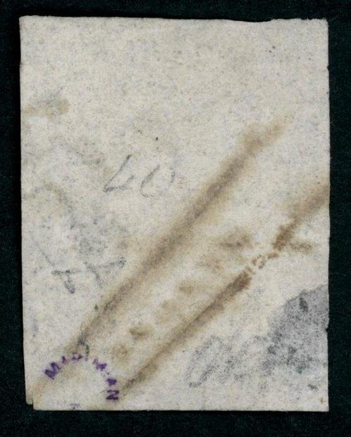 Zwitserland 1843 - Kanton Zürich - Tintenentwertung (selten), Postzegels en Munten, Postzegels | Europa | België