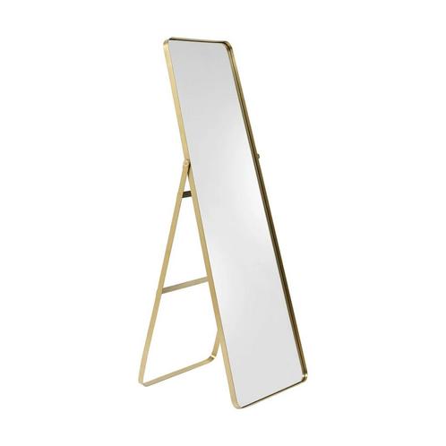 *WOONWINKEL* Staande Gouden Spiegel, Huis en Inrichting, Woonaccessoires | Spiegels, Nieuw, Verzenden