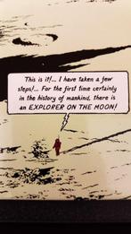 Tintin Emaillebord Raket op de maan **** MINT ****, Nieuw