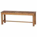 Siena Garden Falun 2-Sitzer Gartenbank Teak 120x33 cm -, Ophalen of Verzenden, Nieuw
