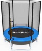 Trampoline - 183 cm - met veiligheidsnet - blauw, Kinderen en Baby's, Speelgoed | Buiten | Trampolines, Ophalen of Verzenden, Nieuw