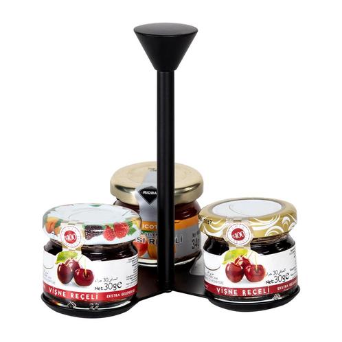 GGM Gastro | (4 stuks) Jam etagere / Buffethouder - Zwart -, Zakelijke goederen, Horeca | Keukenapparatuur, Nieuw in verpakking