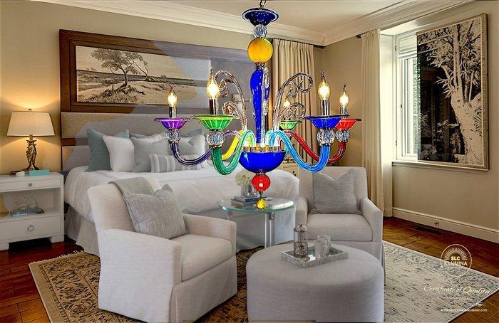 SLC Illumina - MG - Kroonluchter - Kristal - Lampadario, Antiek en Kunst, Kunst | Designobjecten