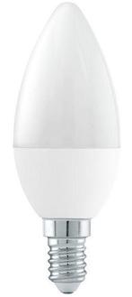 Kaarslamp E14 C37 | LED 6W=41W gloeilamp | warmwit 3000K, Nieuw, Verzenden