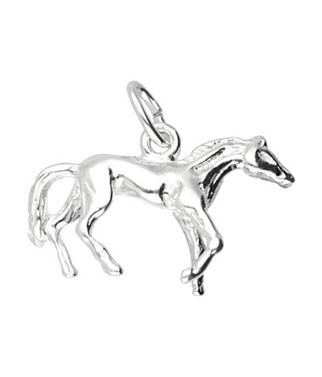 Zilveren Paard ketting hanger - prairie, Sieraden, Tassen en Uiterlijk, Kettinghangers, Verzenden