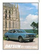 1977 DATSUN BLUEBIRD MKII PROGRAMMA BROCHURE ENGELS (USA), Nieuw, Nissan, Author