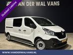 Renault Trafic 1.6 dCi 126pk L2H1 Dubbele cabine Euro6 Airco, Auto's, Renault, Wit, Nieuw, Handgeschakeld