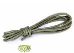 Waxkoord 1.5 mm Groen / Army Green 1,2 mtr., Verzenden, Nieuw