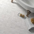 Vloertegel/Wandtegel Equipe Ceramica Coco White Wit Mat 5x15, Keramiek, Nieuw, Minder dan 20 cm, 10 m² of meer
