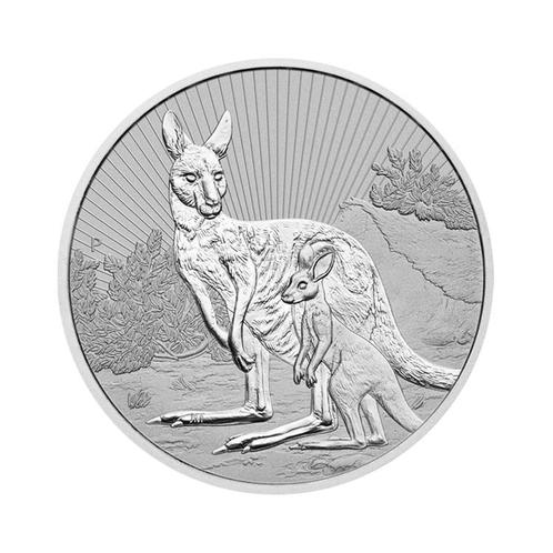 Zilveren Kangaroo munt 2023 2 troy ounce, Postzegels en Munten, Edelmetalen en Baren, Verzenden