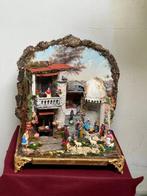 Kerststal Borgo napoletano - presepe artistico in miniatura, Antiek en Kunst, Kunst | Niet-Westerse kunst