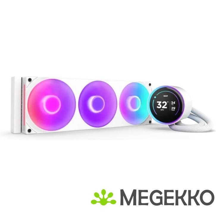 NZXT Kraken Elite 360 RGB White 2024, Computers en Software, Computerkoelers, Nieuw, Verzenden