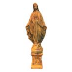 Maria - op sokkel - steen - 150 cm - oxide - gedetailleerd, Huis en Inrichting, Ophalen of Verzenden, Nieuw