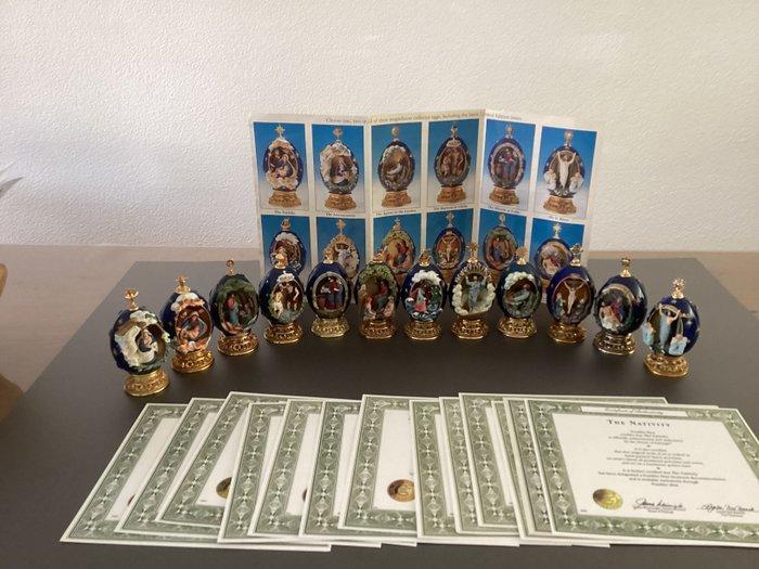 Fabergé ei - House of Fabergé - Biscuit porselein, Antiek en Kunst, Curiosa en Brocante