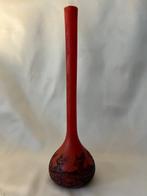André Delatte - Vaas - Glas - H. 48 cm., Antiek en Kunst, Antiek | Glas en Kristal
