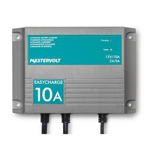 Mastervolt Acculader EasyCharge 10A - met 2 Uitgangen, Watersport en Boten, Navigatiemiddelen en Scheepselektronica, Nieuw, Ophalen of Verzenden