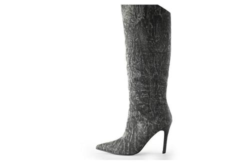 Sacha Laarzen in maat 40 Grijs | 10% extra korting, Kleding | Dames, Schoenen, Grijs, Gedragen, Hoge laarzen, Verzenden