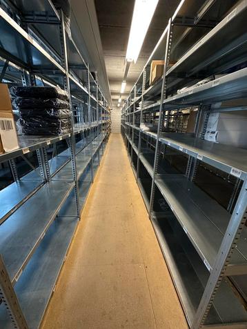 Legbordstelling gebruikt partij - magazijnstelling beschikbaar voor biedingen