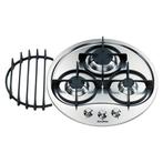 Bieden: Foster 3 burner stainless steel gas stove round - 7, Ophalen of Verzenden, Nieuw