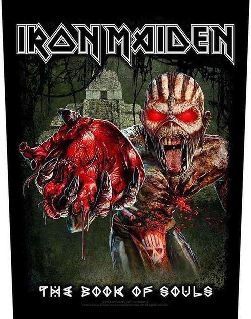 Iron Maiden - Eddies Heart Backpatch officiële merchandise, Verzamelen, Muziek, Artiesten en Beroemdheden, Kleding, Nieuw, Ophalen of Verzenden