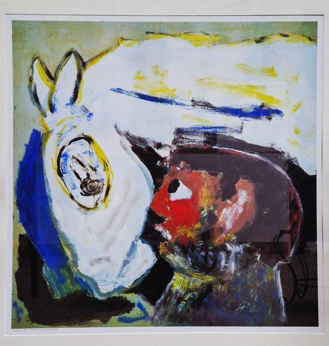 Martin Van Wordragen (1928-2011) - Met Man en Paard, Antiek en Kunst, Antiek | Overige Antiek