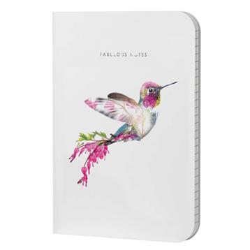 A5 Luxe Notitieboek - Kolibrie - Gelinieerd beschikbaar voor biedingen