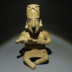 Jalisco, West-Mexico Terracotta Moederfiguur. 200 v.Chr. -