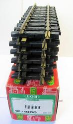 LGB G - 1000 - Modeltreinsporen (12) - 12x rail recht, Nieuw