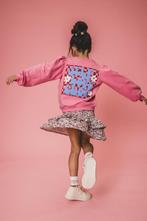 Meisjes sweater roze backprint  Looxs Little Maat 92 92, Meisje, Trui of Vest, Nieuw
