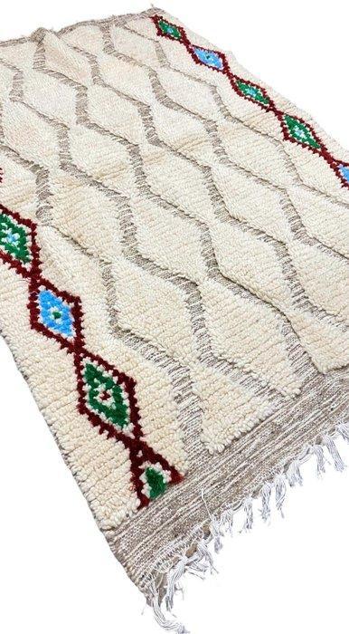 Berber Mini-Tapijt met Diamantmotief - Handgemaakt Kunstwerk, Huis en Inrichting, Stoffering | Tapijten en Kleden