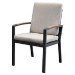 Costa Rica dining tuinstoel aluminium antraciet - soft grey, Ophalen of Verzenden, Nieuw