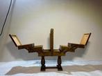 Naaidoos - Vintage houten Naaidoos, 50s Accordeonvorm - Hout, Antiek en Kunst