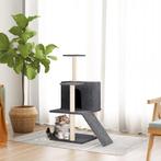 vidaXL Kattenmeubel met sisal krabpalen 82 cm donkergrijs, Dieren en Toebehoren, Verzenden, Nieuw