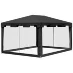 TRUUSK Paviljoen Feesttent 4 X 3 M Tuinpaviljoen Met Net-Zij, Verzenden, Nieuw
