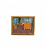 Magneet met 3D slaapkamer Vincent van Gogh, Ophalen of Verzenden, Nieuw