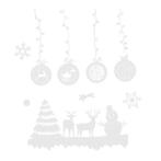 Ruhhy Kerst Raamstickers Set - Feestelijke Decoratie voor..., Ophalen of Verzenden, Nieuw