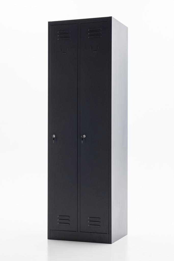 Metalen Lockerkasten met kledingroede 60x50x195 - Antraciet, Huis en Inrichting, Kasten | Lockerkasten, Nieuw, Ophalen of Verzenden
