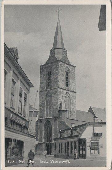 WINTERSWIJK - Toren Ned. Herv. Kerk, Verzamelen, Ansichtkaarten | Nederland, Verzenden