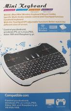 Mini Keyboard en Muis | 2.4 Ghz | Wireless, Nieuw, Ophalen of Verzenden