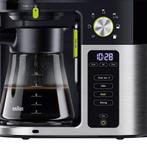 Braun KF9050BK MultiServe Koffiezetapparaat Zwart/RVS, Verzenden, Zo goed als nieuw