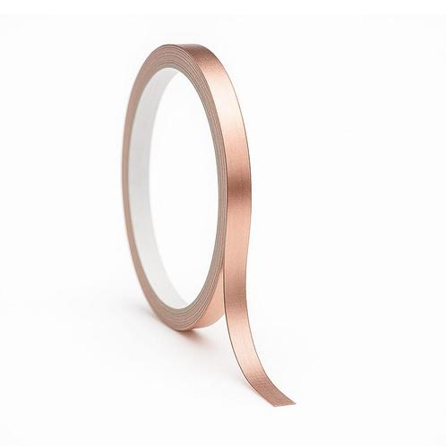 Kopertape 5mm - Geleidende Koperfolie - 0.05mm dikte - 10, Doe-het-zelf en Verbouw, Overige Doe-het-zelf en Verbouw, Nieuw, Verzenden