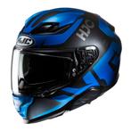 HJC F71 Bard Zwart Blauw Integraalhelm, Nieuw met kaartje, HJC, Integraalhelm, L