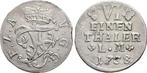 1/6 taler, daalder oorlogsgeld 1758 Anhalt-bernburg Victo..., Postzegels en Munten, Verzenden