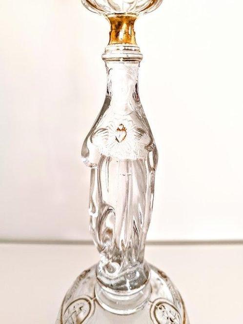 Val Saint Lambert - René Delvenne - Kandelaar - Kristal, Antiek en Kunst, Antiek | Glas en Kristal