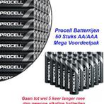 Procell 50 stuks AA/AAA Batterijen Mega Voordeelpak, Verzenden, Nieuw